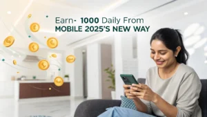 मोबाइल से रोज़ कमाओ ₹1000 – 2025 का सबसे नया तरीका!
